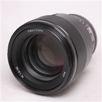 Used Sony FE 85mm f/1.8 Prime Lens
