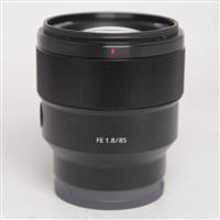 Used Sony FE 85mm f/1.8 Prime Lens