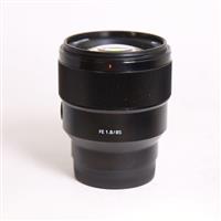 Used Sony FE 85mm f/1.8 Prime Lens