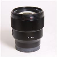 Used Sony FE 85mm f/1.8 Prime Lens