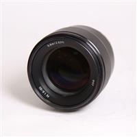 Used Sony FE 85mm f/1.8 Prime Lens