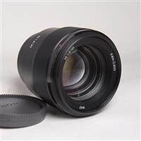 Used Sony FE 85mm f/1.8 Prime Lens