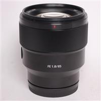 Used Sony FE 85mm f/1.8 Prime Lens