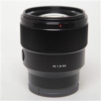 Used Sony FE 85mm f/1.8 Prime Lens
