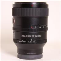 Used Sony FE 100mm f/2.8 STF GM OSS Prime Lens