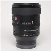 Used Sony FE 100mm f/2.8 STF GM OSS Prime Lens