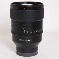 Used Sony FE 135mm f/1.8 GM Prime Telephoto Lens