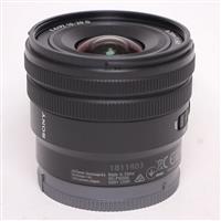 Used Sony E 10-20mm f4 G E-Mount Lens