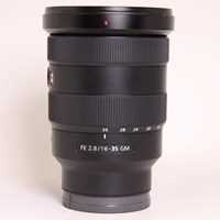 Used Sony FE 16-35mm f/2.8 GM Wide Angle Zoom Lens