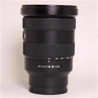 Used Sony FE 16-35mm f/2.8 GM Wide Angle Zoom Lens