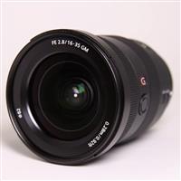 Used Sony FE 16-35mm f/2.8 GM Wide Angle Zoom Lens