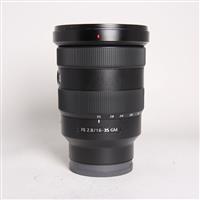 Used Sony FE 16-35mm f/2.8 GM Wide Angle Zoom Lens