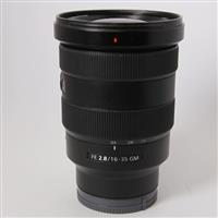 Used Sony FE 16-35mm f/2.8 GM Wide Angle Zoom Lens