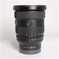Used Sony FE 16-35mm f/2.8 GM II Wide Angle Zoom Lens