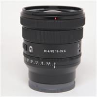 Used Sony FE PZ 16-35mm f/4 G Lens
