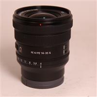 Used Sony FE PZ 16-35mm f/4 G Lens