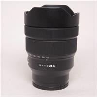 Used Sony FE 12-24mm f/4 G Ultra Wide Angle Zoom Lens