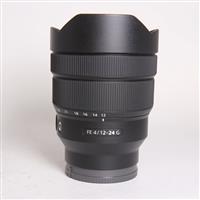 Used Sony FE 12-24mm f/4 G Ultra Wide Angle Zoom Lens