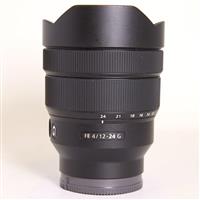 Used Sony FE 12-24mm f/4 G Ultra Wide Angle Zoom Lens