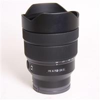 Used Sony FE 12-24mm f/4 G Ultra Wide Angle Zoom Lens