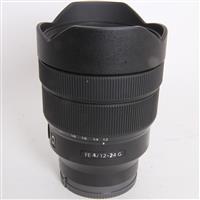 Used Sony FE 12-24mm f/4 G Ultra Wide Angle Zoom Lens