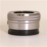Used Sony E PZ 16-50mm f/3.5-5.6 OSS Zoom Lens Silver