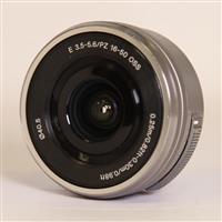 Used Sony E PZ 16-50mm f/3.5-5.6 OSS Zoom Lens Silver