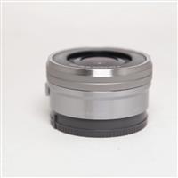 Used Sony E PZ 16-50mm f/3.5-5.6 OSS Zoom Lens Silver