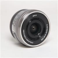 Used Sony E PZ 16-50mm f/3.5-5.6 OSS Zoom Lens Silver