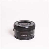 Used Sony E PZ 16-50mm f/3.5-5.6 OSS Zoom Lens