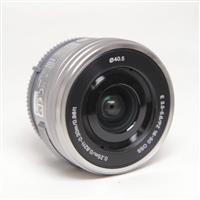Used Sony E PZ 16-50mm f/3.5-5.6 OSS Zoom Lens Silver