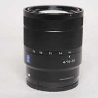 Used Sony  E 16-70mm f/4 Zeiss Vario-Tessar T* ZA OSS Lens