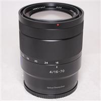 Used Sony  E 16-70mm f/4 Zeiss Vario-Tessar T* ZA OSS Lens