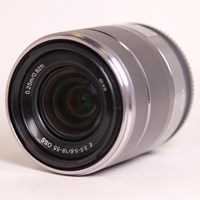 Used Sony E Silver 18-55mm f/3.5-5.6 OSS