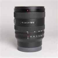 Used Sony FE 24-50mm f/2.8 G Lens
