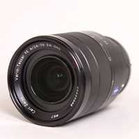 Used Sony FE 24-70mm f/4 Zeiss Vario-Tessar T* ZA OSS Lens