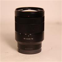 Used Sony FE 24-70mm f/4 Zeiss Vario-Tessar T* ZA OSS Lens