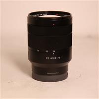 Used Sony FE 24-70mm f/4 Zeiss Vario-Tessar T* ZA OSS Lens