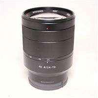 Used Sony FE 24-70mm f/4 Zeiss Vario-Tessar T* ZA OSS Lens