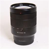 Used Sony FE 24-70mm f/4 Zeiss Vario-Tessar T* ZA OSS Lens