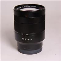 Used Sony FE 24-70mm f/4 Zeiss Vario-Tessar T* ZA OSS Lens