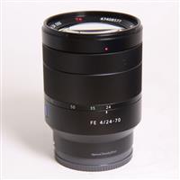 Used Sony FE 24-70mm f/4 Zeiss Vario-Tessar T* ZA OSS Lens
