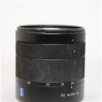 Used Sony FE 24-70mm f/4 Zeiss Vario-Tessar T* ZA OSS Lens