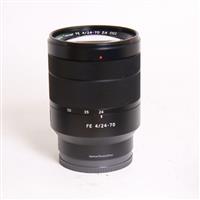 Used Sony FE 24-70mm f/4 Zeiss Vario-Tessar T* ZA OSS Lens