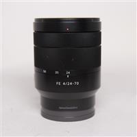 Used Sony FE 24-70mm f/4 Zeiss Vario-Tessar T* ZA OSS Lens
