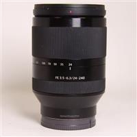 Used Sony FE 24-240mm f/3.5-6.3 OSS Telephoto Zoom Lens