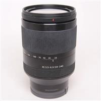 Used Sony FE 24-240mm f/3.5-6.3 OSS Telephoto Zoom Lens