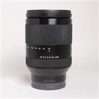 Used Sony FE 24-240mm f/3.5-6.3 OSS Telephoto Zoom Lens