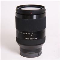 Used Sony FE 24-240mm f/3.5-6.3 OSS Telephoto Zoom Lens