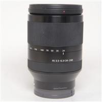Used Sony FE 24-240mm f/3.5-6.3 OSS Telephoto Zoom Lens